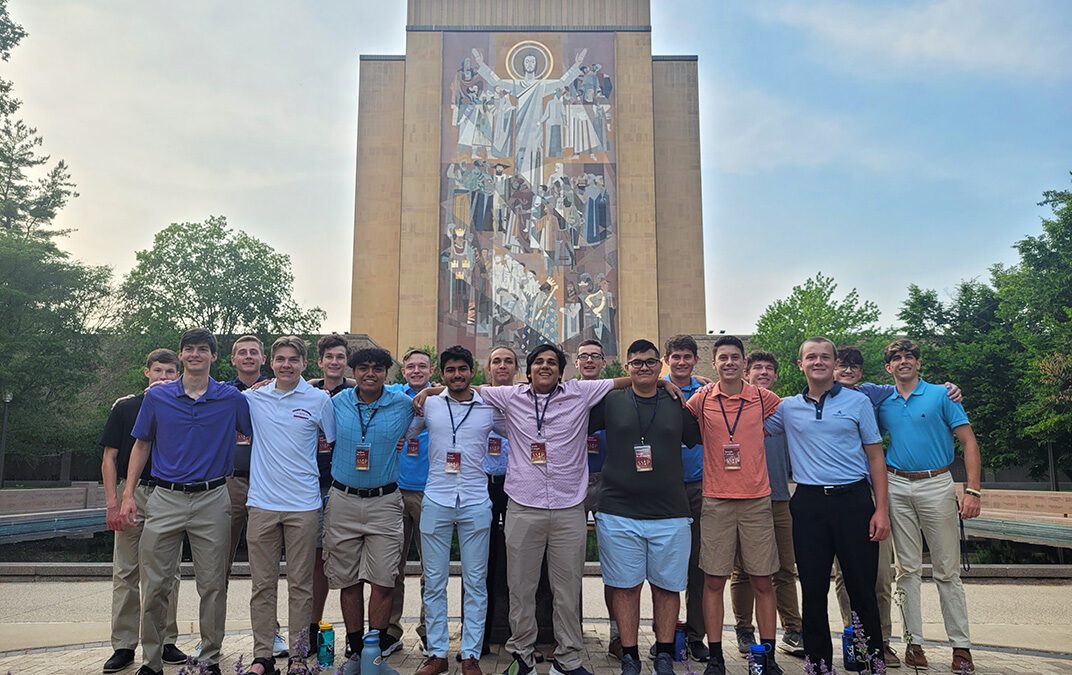 Office of Vocations Hosts 18 for Summer Seminary Immersion Program