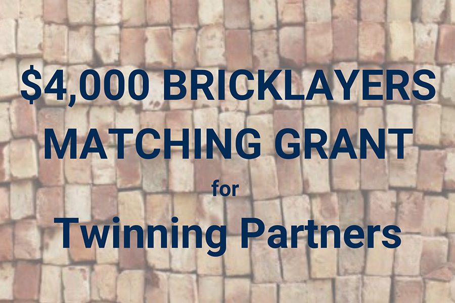 2025 Bricklayers Matching Grant Doubled in Honor of the Year of Mission