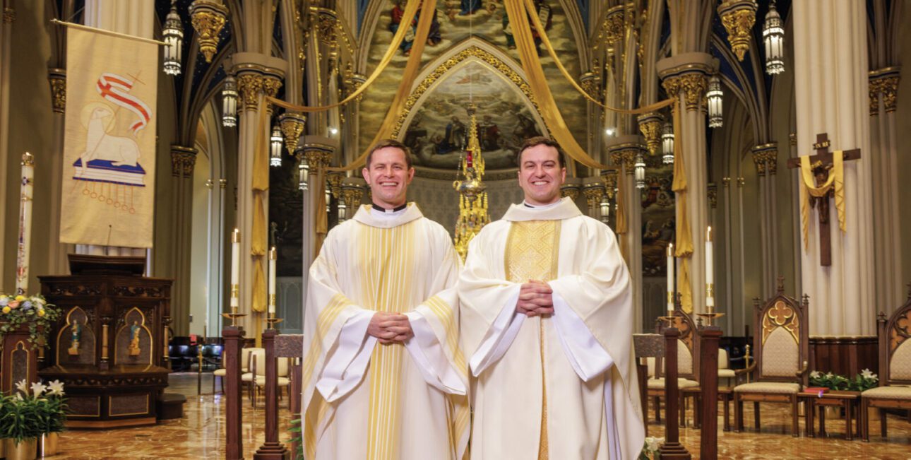 holy cross in a church