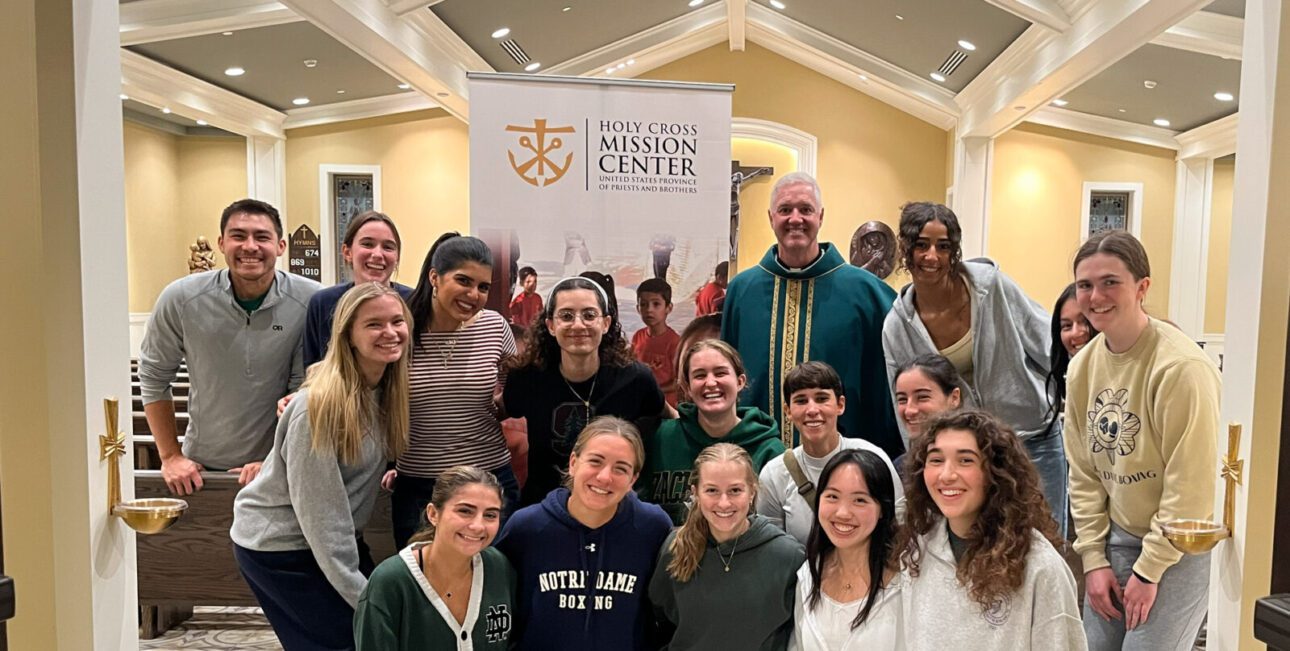 The Final Vows profession class of 2023 exits the Basilica of the Sacred Heart