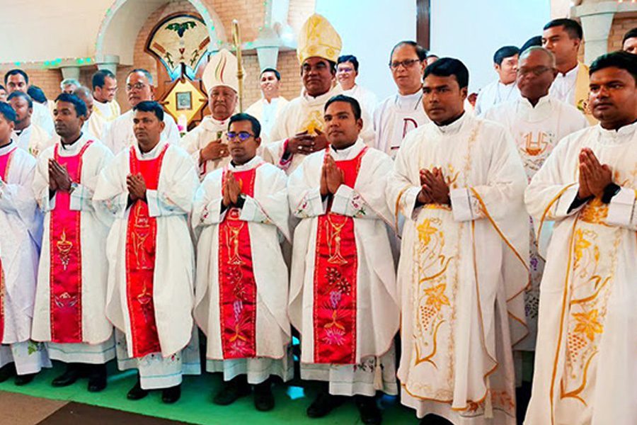 Bangladesh’s Sacred Heart of Jesus Province Celebrates Six Priestly Ordinations