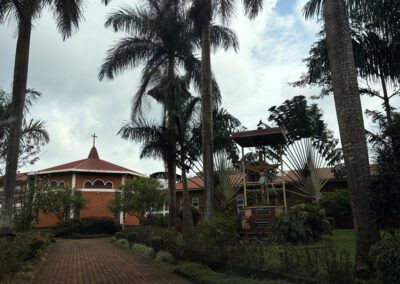 driveway at St. Andre Bessette Postulant Formation House in Bugembe, Jinja, Uganda