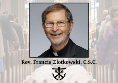 Headshot of Rev. Francis Zlotkowski, C.S.C.