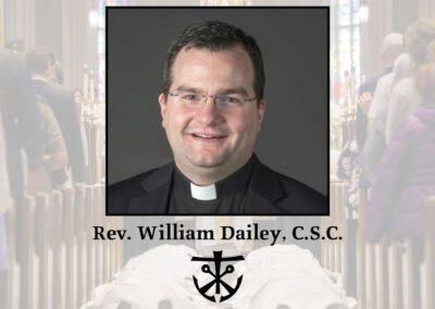 Headshot of Rev. William Dailey, C.S.C.