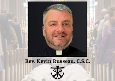 Headshot of Rev. Kevin Russeau, C.S.C.