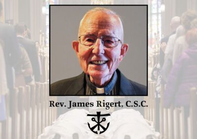 Headshot of Rev. James Rigert, C.S.C.