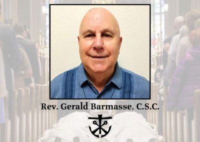 Headshot of Rev. Gerald Barmasse, C.S.C.