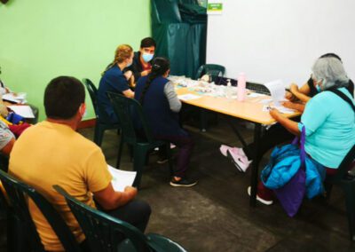 The Brother André Polyclinic held a health clinic for families to gain medical services.