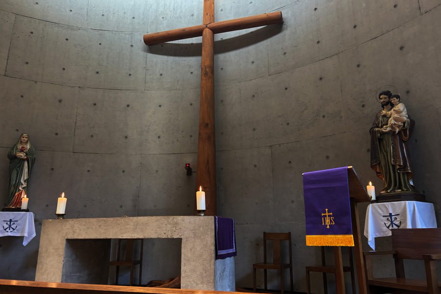 Ninth Anniversary of Our Lady of Holy Cross Chapel Celebrated in Chile