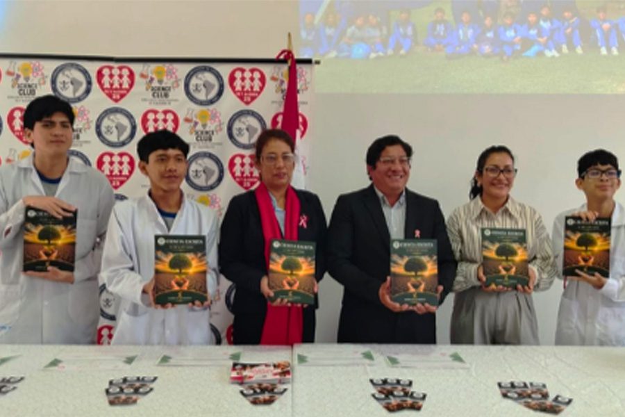 Colegio Fe y Alegría no. 25 students publish book, “Written Science”