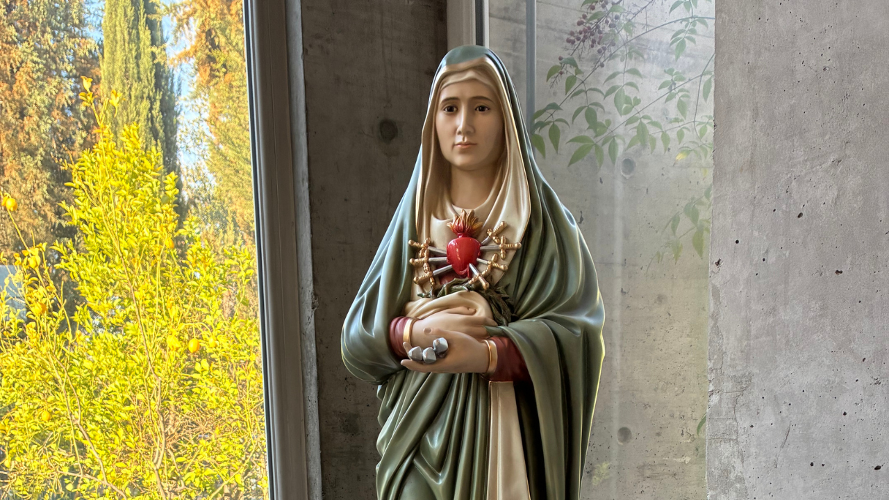 A mother of sorrows who will never leave your side
