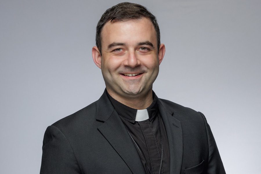 Headshot of Rev. Ryan J. Pietrocarlo, C.S.C.